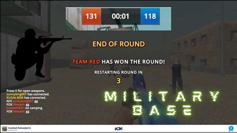combat reloaded 2 poki|What a Match In the Military Base .